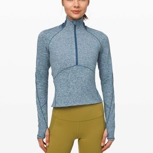 Lululemon always alert 1/2 zip up